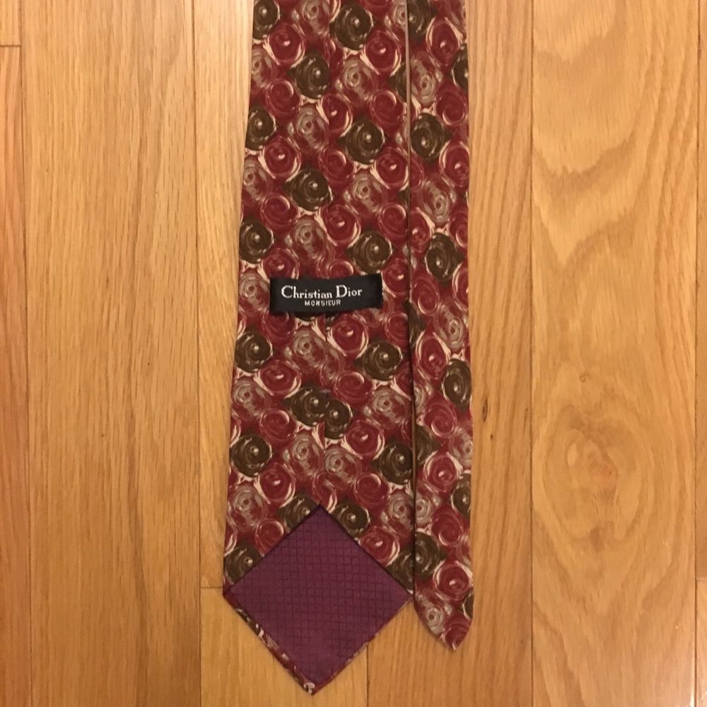 Christian Dior vintage silk tie